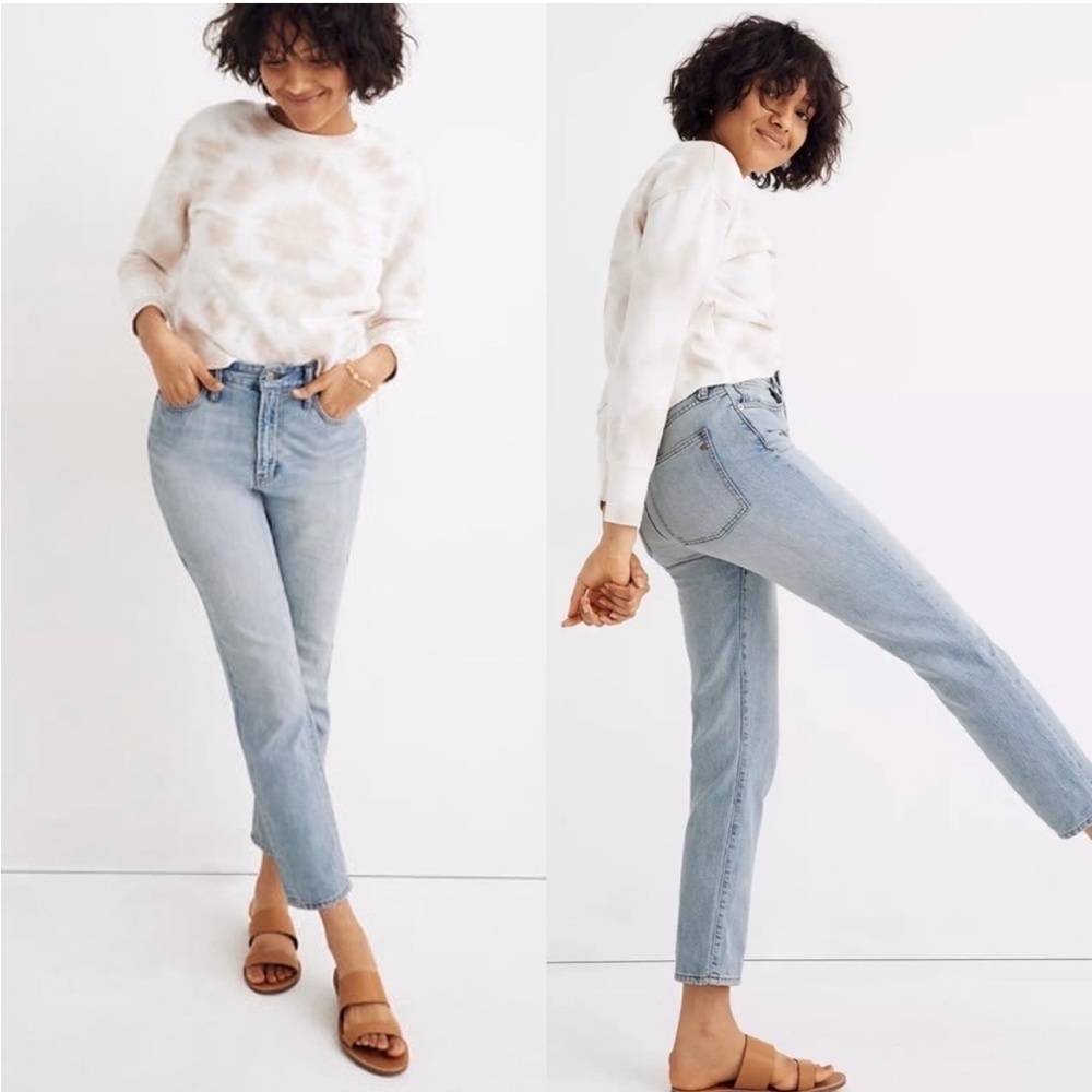 Madewell The Curvy Perfect Vintage Jean in Fitzgerald Wash 32 14